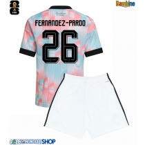 Maglie da calcio Belgio Matias Fernandez-Pardo #26 Seconda Maglia Bambino Mondiali 2026  Manica Corta + Pantaloni corti)